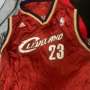 Vintage Lebron James Cavs jersey